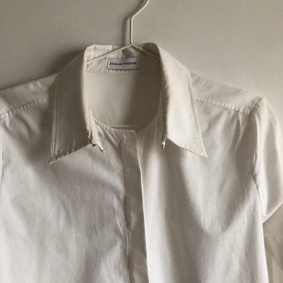 Scanlan Theodore Cotton Dress Shirt AUS 8 (US 4) - Picture 3 of 5